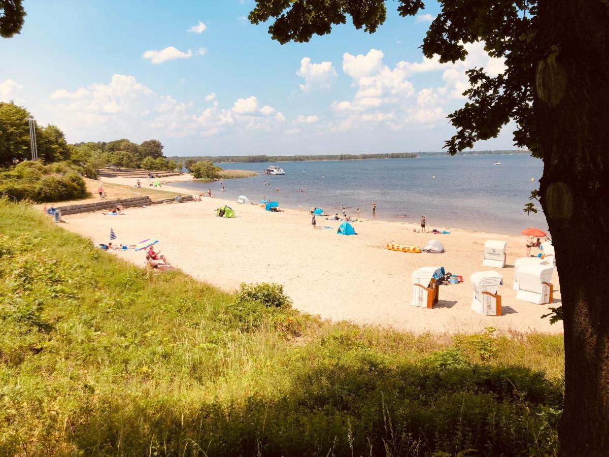 Seeliebe Mit Sauna Und Nur 50 Mtr. Bis Zum Strand Senftenberg Εξωτερικό φωτογραφία
